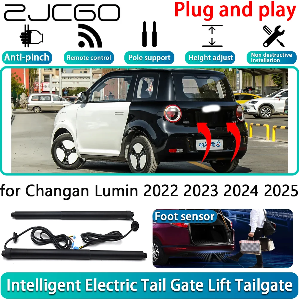 

ZJCGO for Changan Lumin 2022 2023 2024 2025 Electric Powered Tailgate Power Liftgate Automatic Tailgate System With Foot Sensor