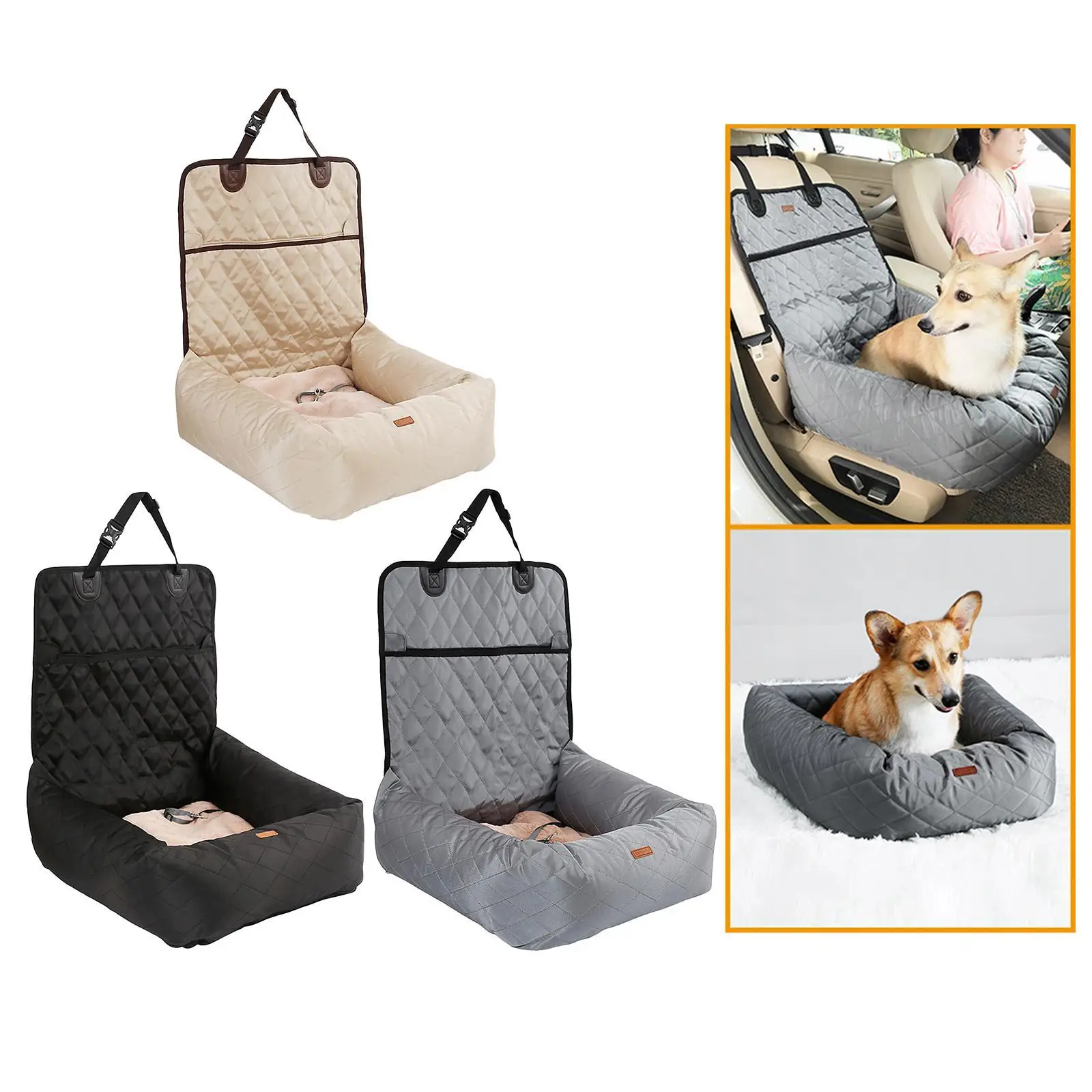 Breathable Seat Washable Thicken Travel Carrier for Other Small Pet