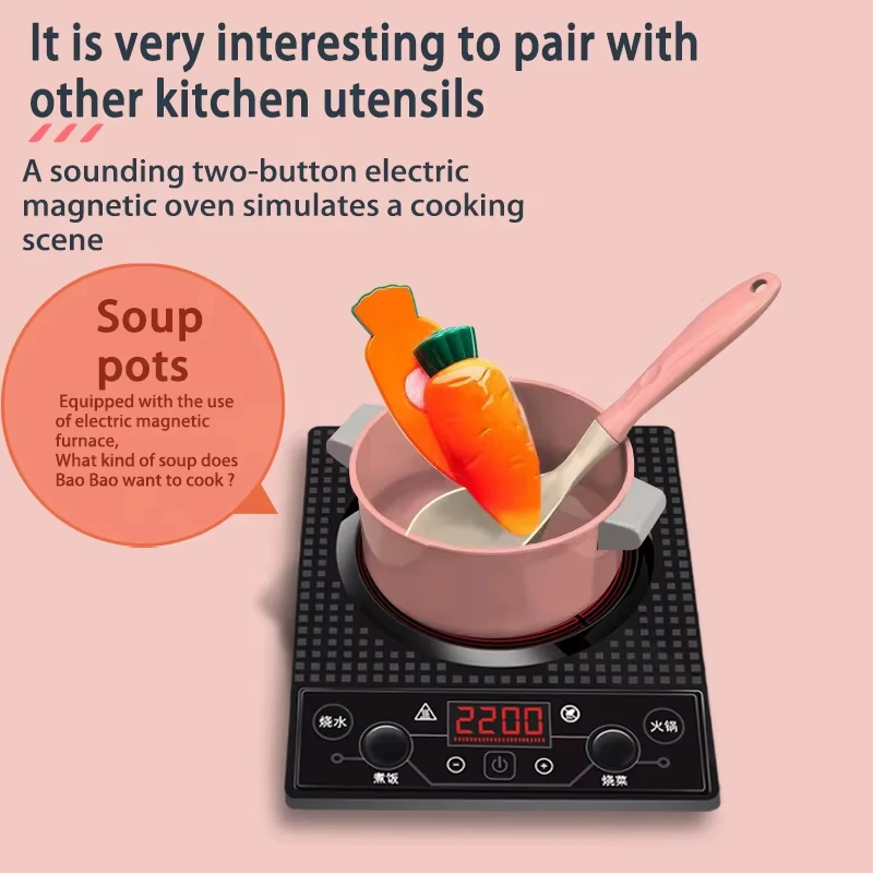 Zestaw zabawek kuchennych dla dzieci