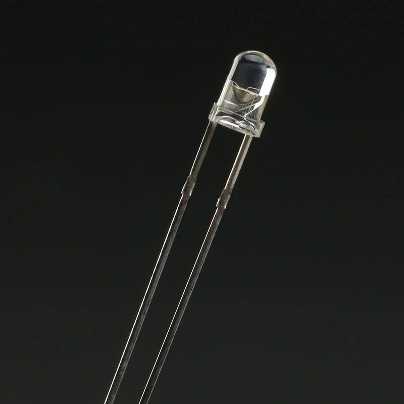 100PCS 3mm 5mm Super Helle Wasser Klar Grün Rot Weiß Gelb Blau Licht Led-lampen Emitting Diode transparent Runde