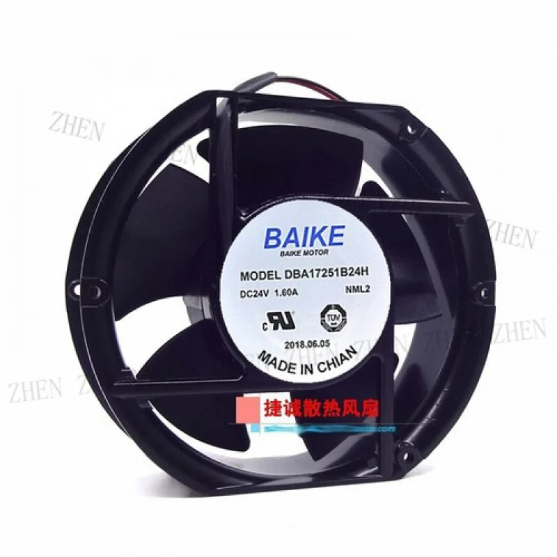 Y FOR  BAIKE DBA17251B24H 24V 1.60A 17CM 17251 High airflow inverter cooling fan