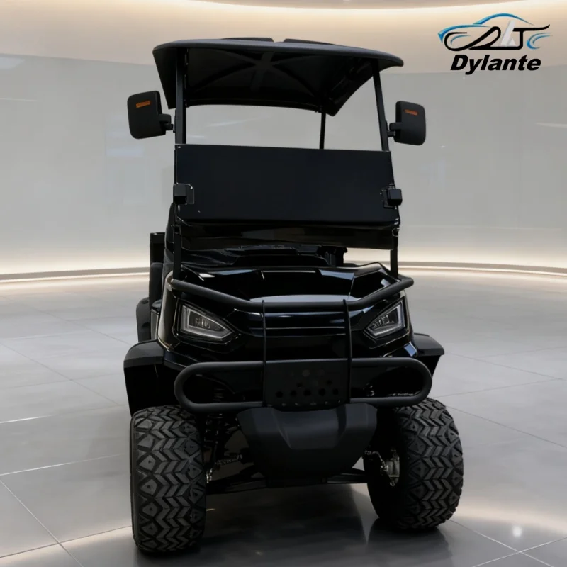 CE DOT Street Legal 4 Wheel Electric Lithium Golf Car 4 6 Seater 5000/7500W Sightseeing Scooter Electric Golf Cart Backup Camera