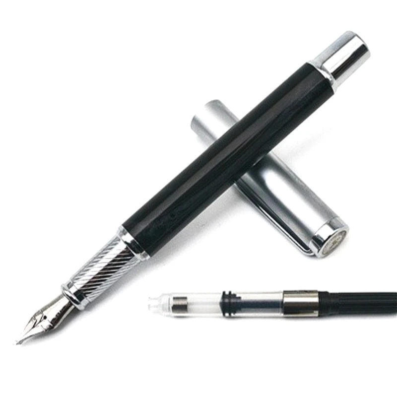 BALAOYE No.5 Stacked Long Knife Resin Fountain Pen Nib Three Layers 4.0mm Tip Practice Collection Calligraphy Pens Stationery