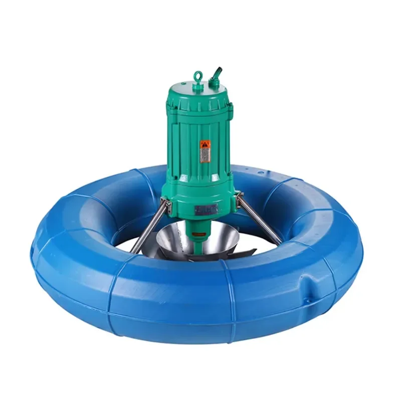 Larissa GA15 2HP Paddle Aerator Gear Pump 7m Cable Low Electrical Consumption High Speed for Fish Farming Aquaculture