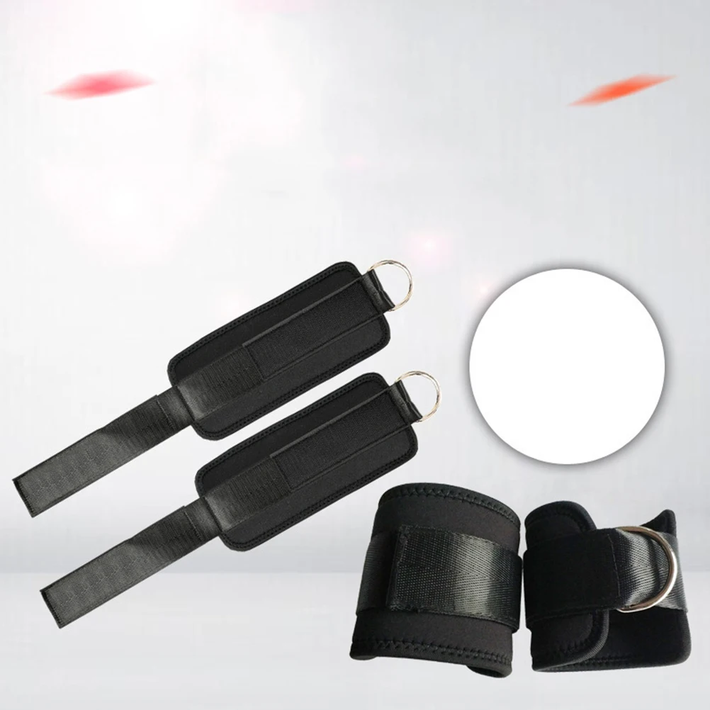 

2 Pcs Leg Strength Training Belt Padded Ankle Straps Accessories Fitness Equipment Exercise Bands for Legs Gym Workouts