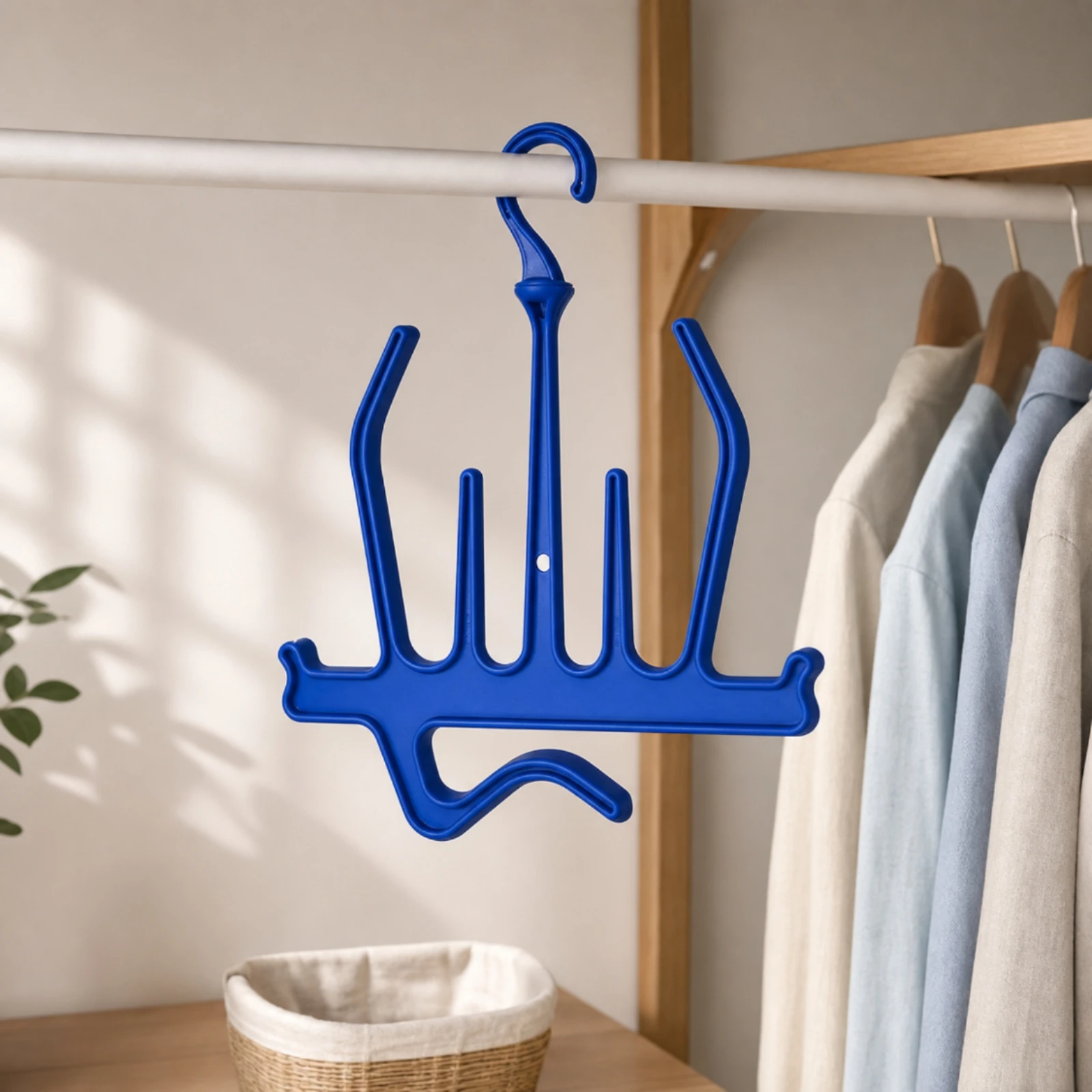 Scuba Gear Hanger with Prongs Multi-Purpose Dive Suit Hanger with Side Arms Lightweight Rigid for Divers, Boat, Garage
