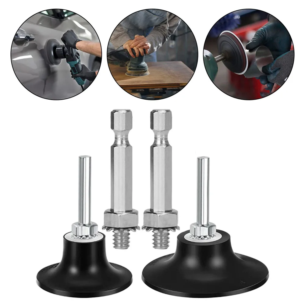 

2 шт. быстросменный адаптер с хвостовиками для проектов DIY, резиновая накладка с алюминиевым сердечником, амортизация, простота установки