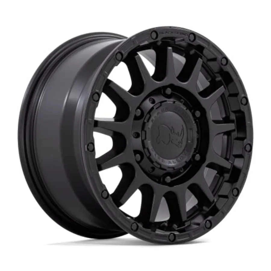 

16x8 5x160 +38mm Matte Black Wheel Rim for Black Rhino Sequoia 16 Inch Application Black Finish Durable Alloy Construction