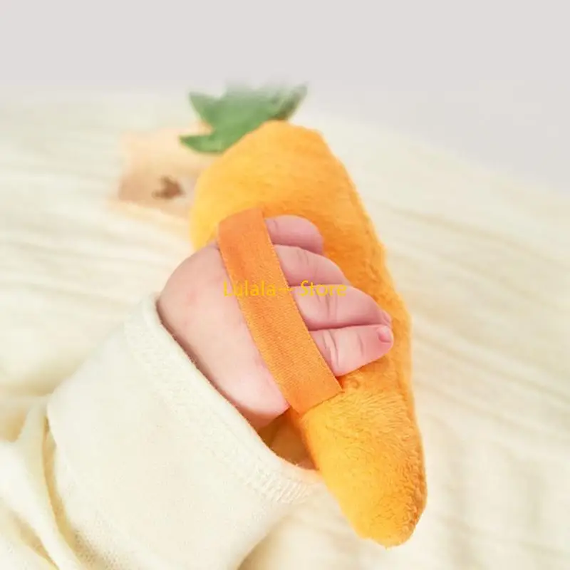 Y4QA encantador bebé reconfortante juguete ansioso apacigua muñeca para bebés 0 3 años mejora experiencia sensorial