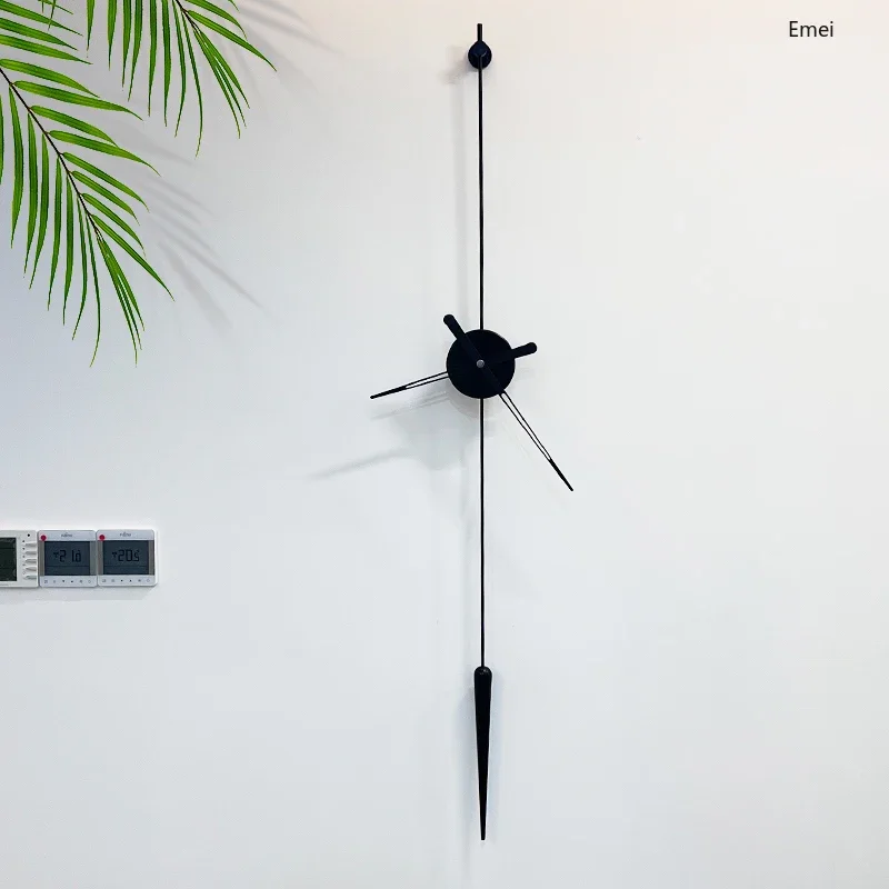 Nordic Light Luxury Mute Art Wall Clock Household Minimalist High Fashion Creative Large Pointer Decorative Clock