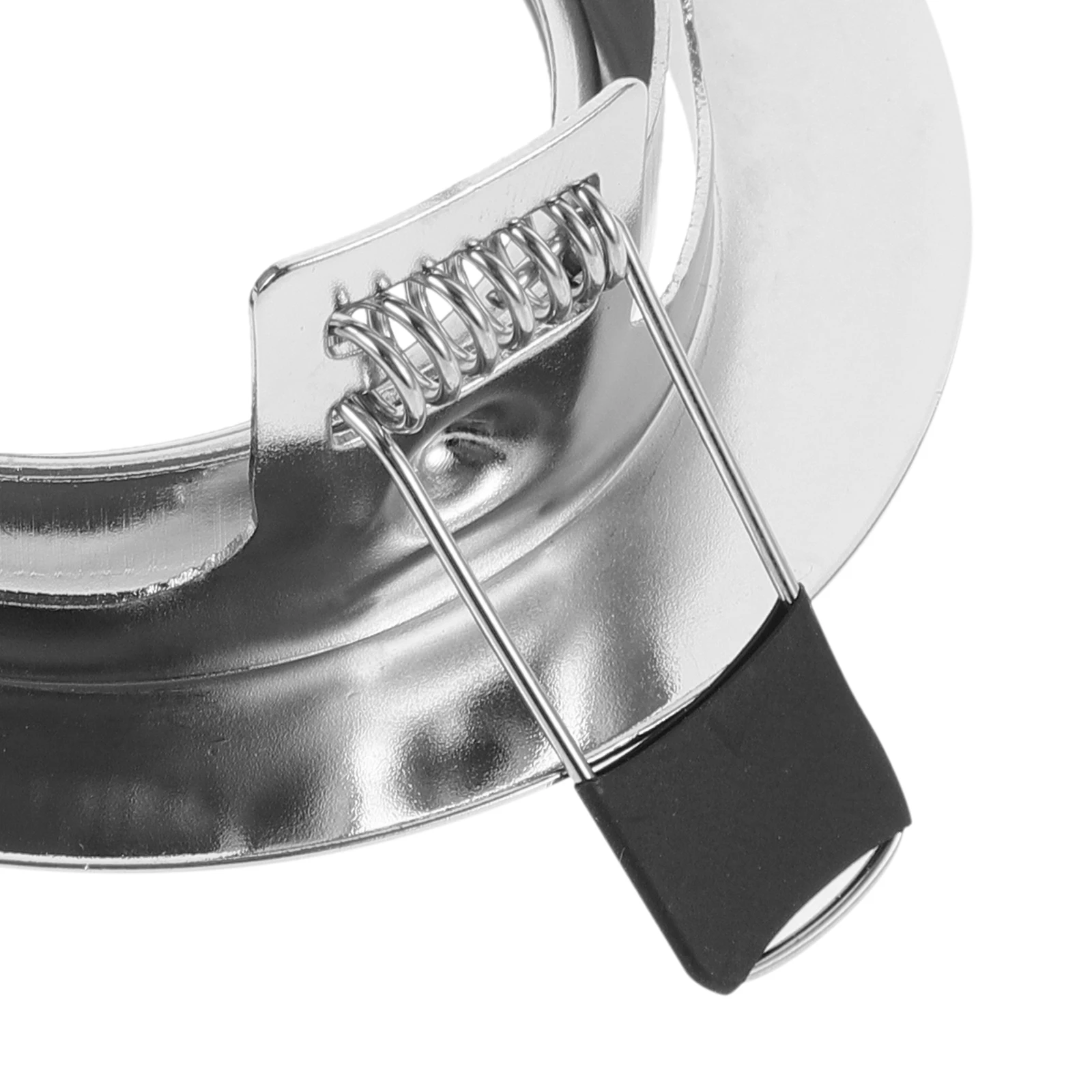 Spotlight Bracket Trim Ring Frame 802 Arc Black Recessed Light Fixture Holder Metal Nickel Finish Kitchen Bedroom Hallway Easy