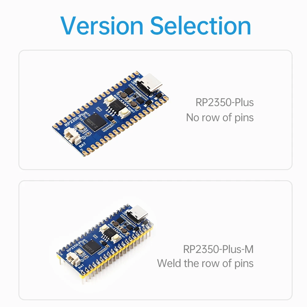 RP2350-Plus-M development board microcontroller dual core dual architecture processor For Raspberry Pi RP2350A Type-C interface