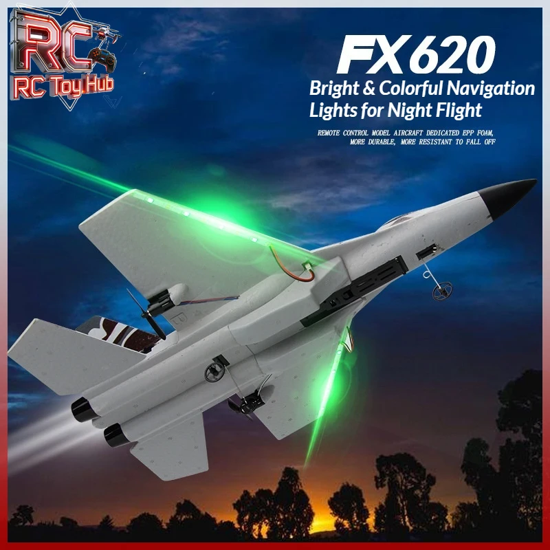 FX620 Camo SU35 2.4G Remote Control Fixed Wing Fighter Plane New Electric RC Aircraft Hobby Collectible Aviation Model Decor