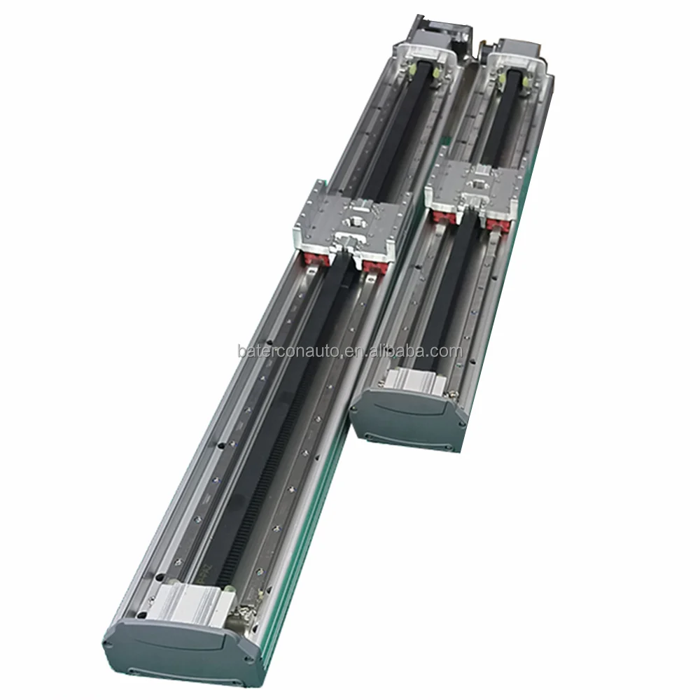 Vertical Food Conveyor Linear Actuator Motor Bearing Aluminum Construction High Precision Long Stroke Belt Driven Sliding Table