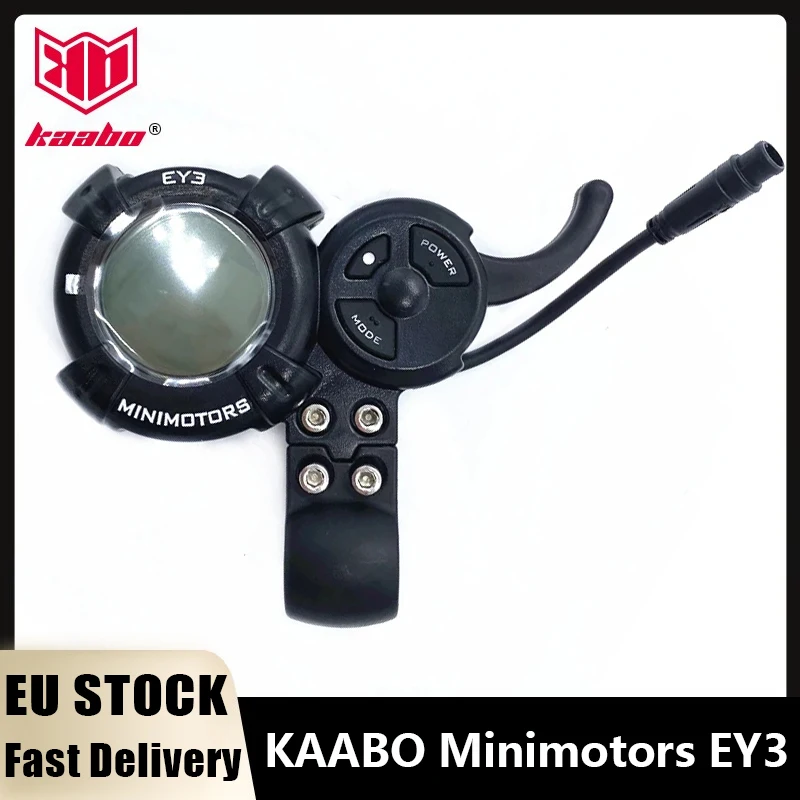 Image of EU-LAGER Kaabo Minimotors EY3 Display für 48V/52V/60V/72V Roller Mantis Wolf Warrior King GT Teile Instrument Originalteile