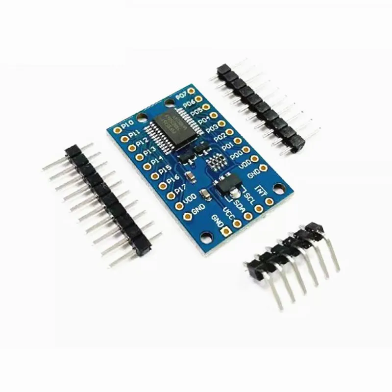 1pcs PCF8575 Module Expansion IO port Expander board DC 2.5-5.5V I2C communication control 16 IO ports