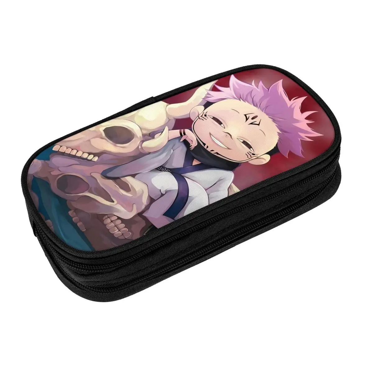 

Sukuna Jujutsu Kaisen Anime Pencil Case Fashion Pen Pencil Bags for Student Big Capacity School Supplies Gifts Pencilcases