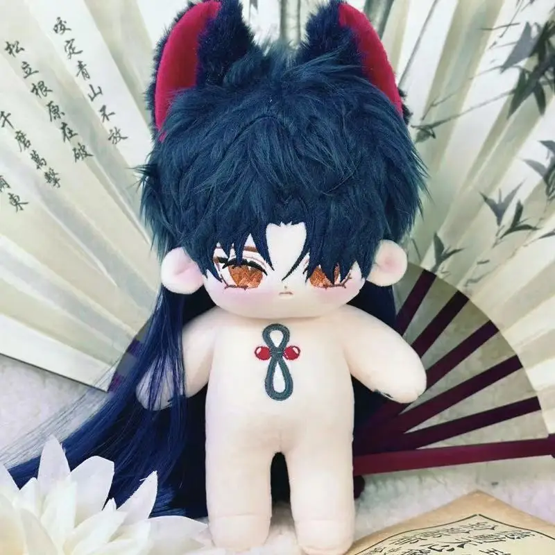 Gefüllte Honkai: Star Rail Blade 20 cm Baumwolle Anziehpuppe Animation Geschenk Spielzeug für Kinder Erwachsene Sammlerstück Plüschpuppe