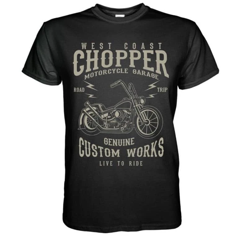 Tee-Shirt De Moto Retro Pour Homme Motard Et Biker High-end Luxury Unisex Style Both of Men and Women