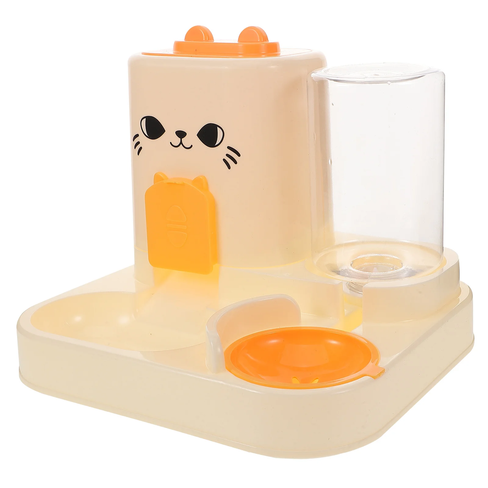 

Gravity 2 in 1 Automatic Pet Feeder Water Dispenser Food Bowl Set Small Dog Puppy Cat Kitten Cat Water Dispenser