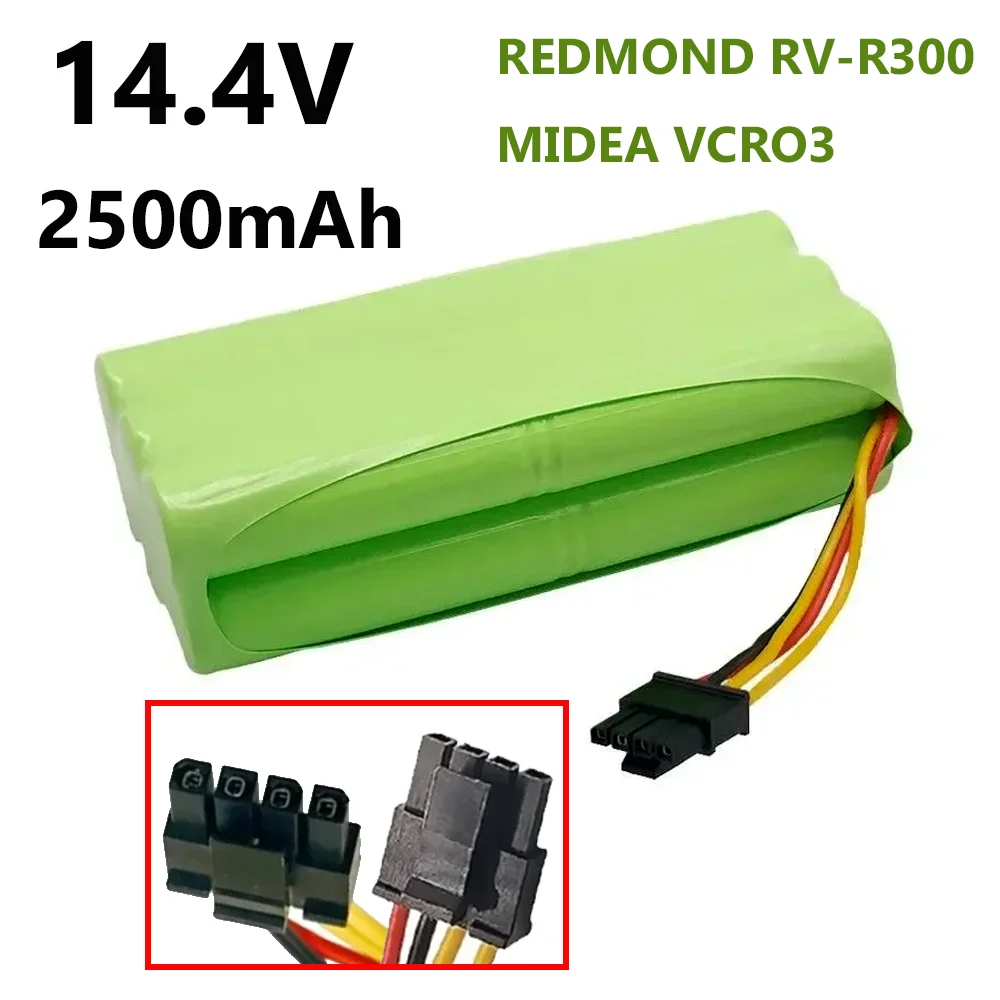 

AA Rechargeable Battery pack 14.4V Ni-MH 2500mAh for Ecovacs Deebot Deepoo X600 ZN605 ZN606 ZN609 Vacuum Cleaner Robot