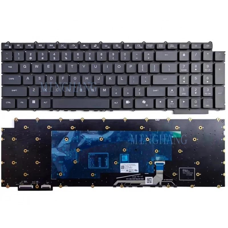 M   New for Dell Alienware 18 Area-51 AA18250 P52E US mechanical keyboard RGB Backlit