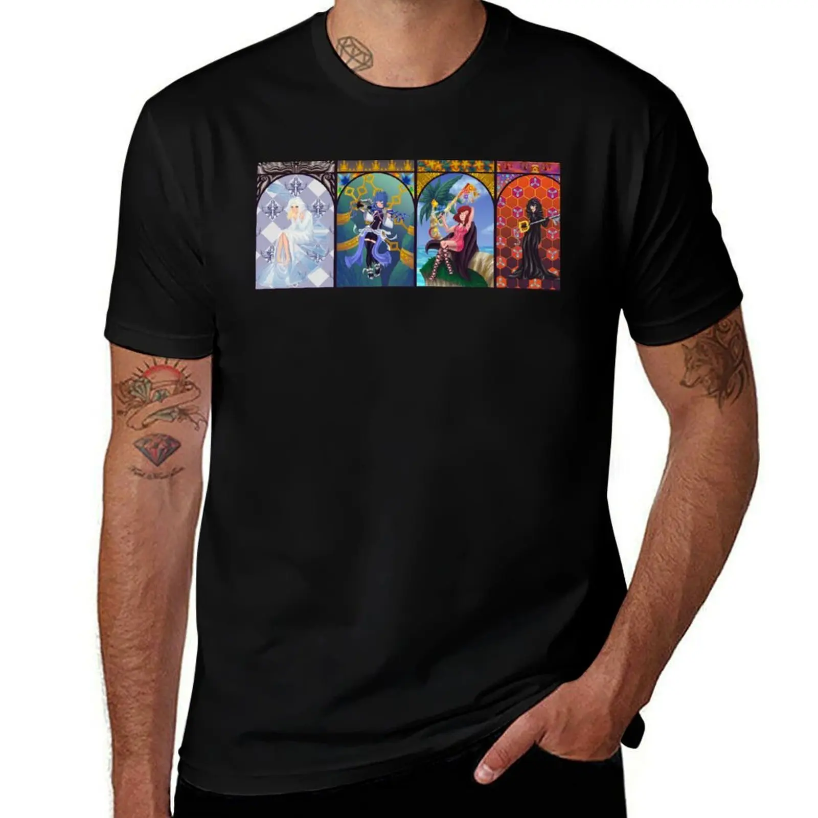 

Seasons JRPG T-Shirt oversized anime animal prinfor boys oversized t shirt anime shirts men