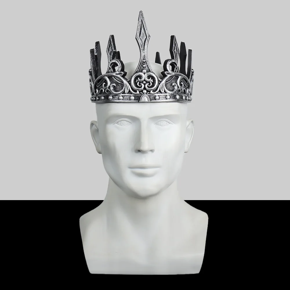 تاج الملك خمر غطاء الرأس للرجال ، أغطية الرأس في العصور الوسطى ، زي هالوين ، كرنفال حزب غطاء الرأس ، الدعائم تأثيري للفتيان والبالغين