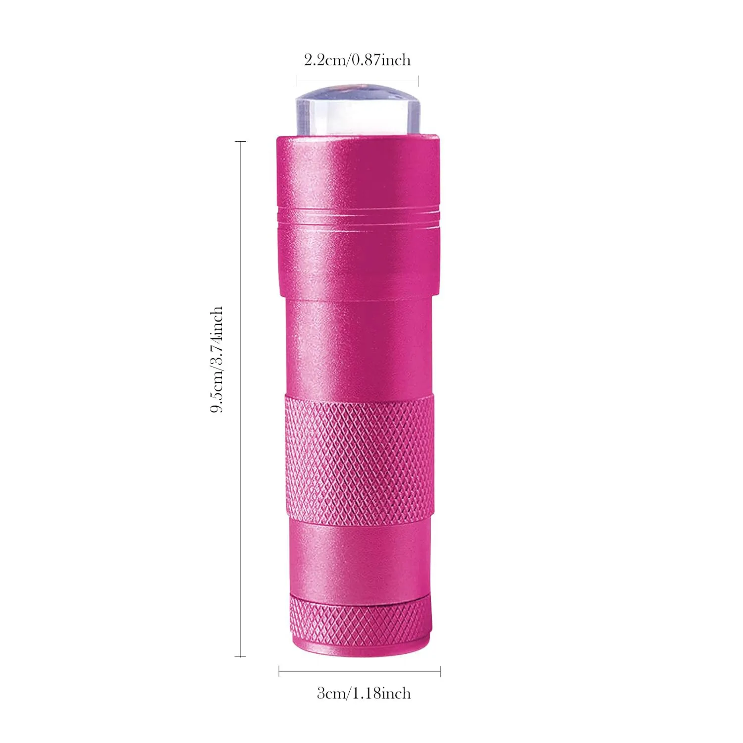 Lampe de luminothérapie portable en silicone, mini sèche-ongles UV LED pour manucure française, aide au timbre, art de bricolage