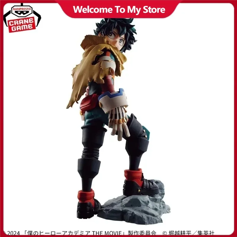

In Stock-In Stock BANDAI Original BANPRESTO Anime My Hero Academia THE MOVIE Izuku Midoriya PVC Action Figure Collection Model T