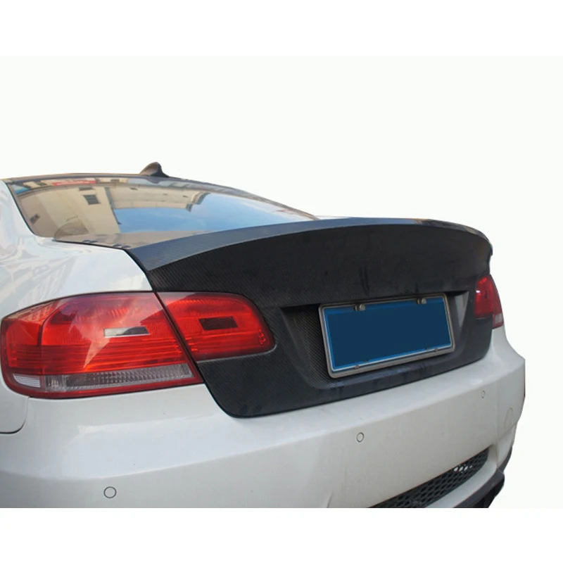 CSL Style E92 M3 bagagliaio posteriore in fibra di carbonio per bmws M3 E92 2006-2013