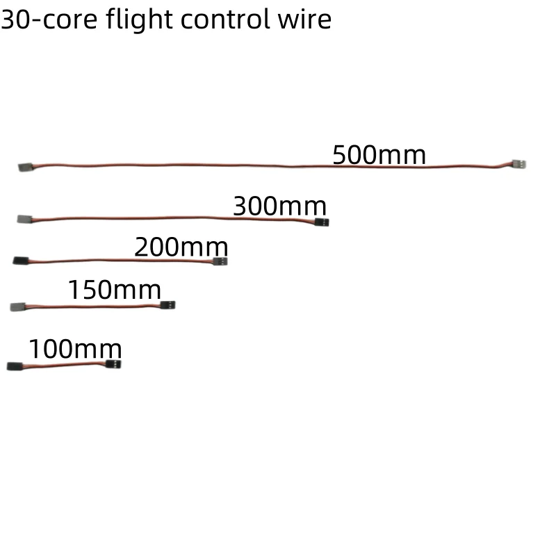 10/20pcs servo cable flight control cable male-to-male 3p DuPont plug cable signal cable extension cable receiver docking cable