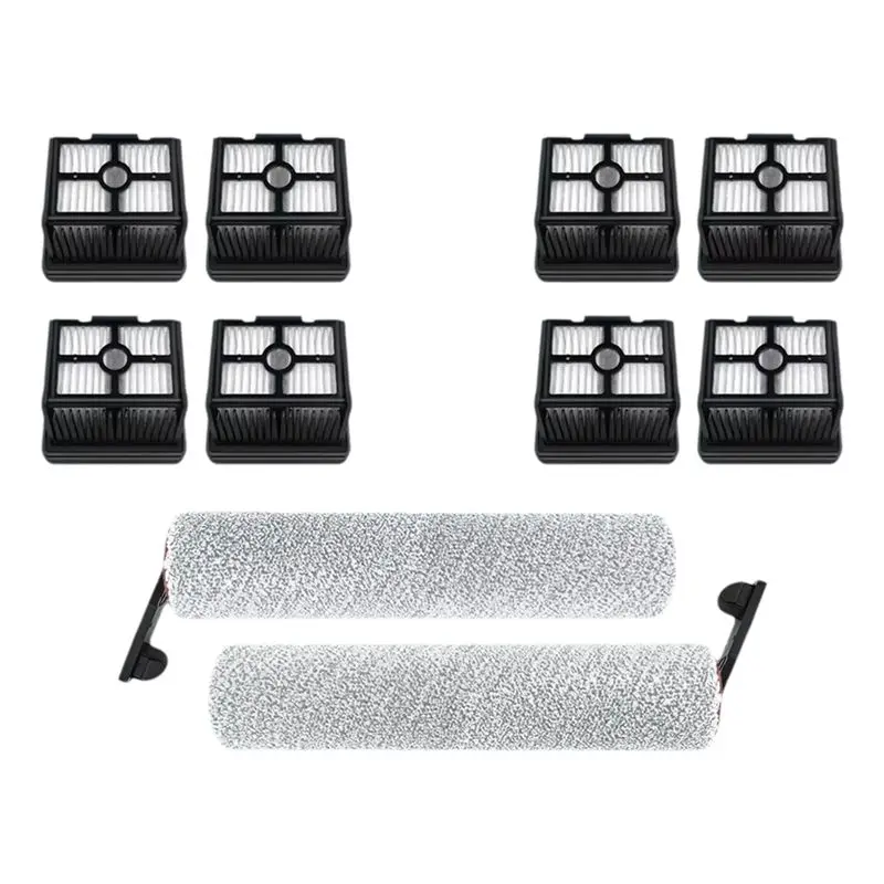 

ABVI - Запасные части для Dreame Mova K20/K20 Pro: 10 шт. (роликовые щетки, HEPA-фильтры) для повышения эффективности уборки пылесосом