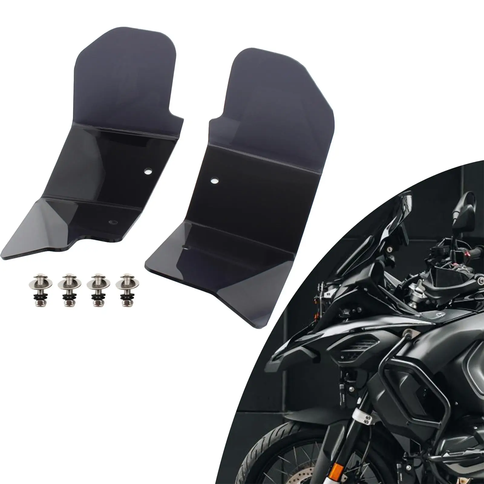2x Motorcycle Handguards Windshield Windscreen for BMW R1150GS R1150gsa