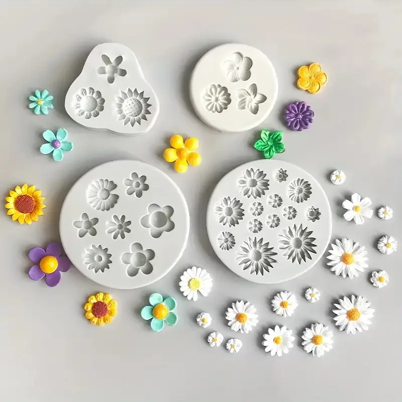 1 Stück Blumenduftkerzen-Silikonform – vielseitig einsetzbar für Heimwerkerarbeiten, Seifenherstellung und Tonprojekte – Detail 20