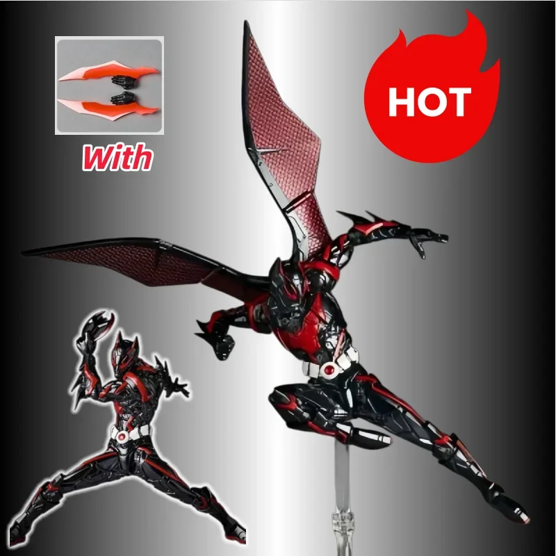 

New Hot Kaiyodo Revoltech Yamaguchi Batman Beyond The Future Anime Action Figure Figurine Ko with A Bonus Item Model Statue Toys