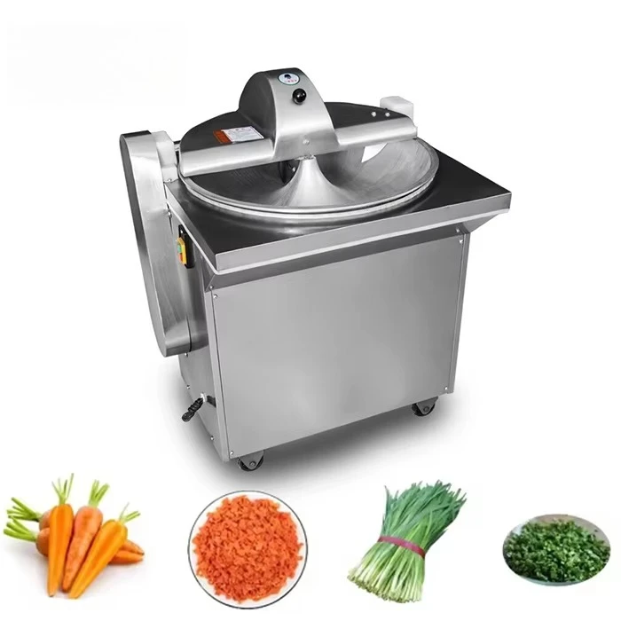 

Automatic High Speed Vacuum Meat Bowl Cutter Meat Chopper Machine Silent Bowl Cutter