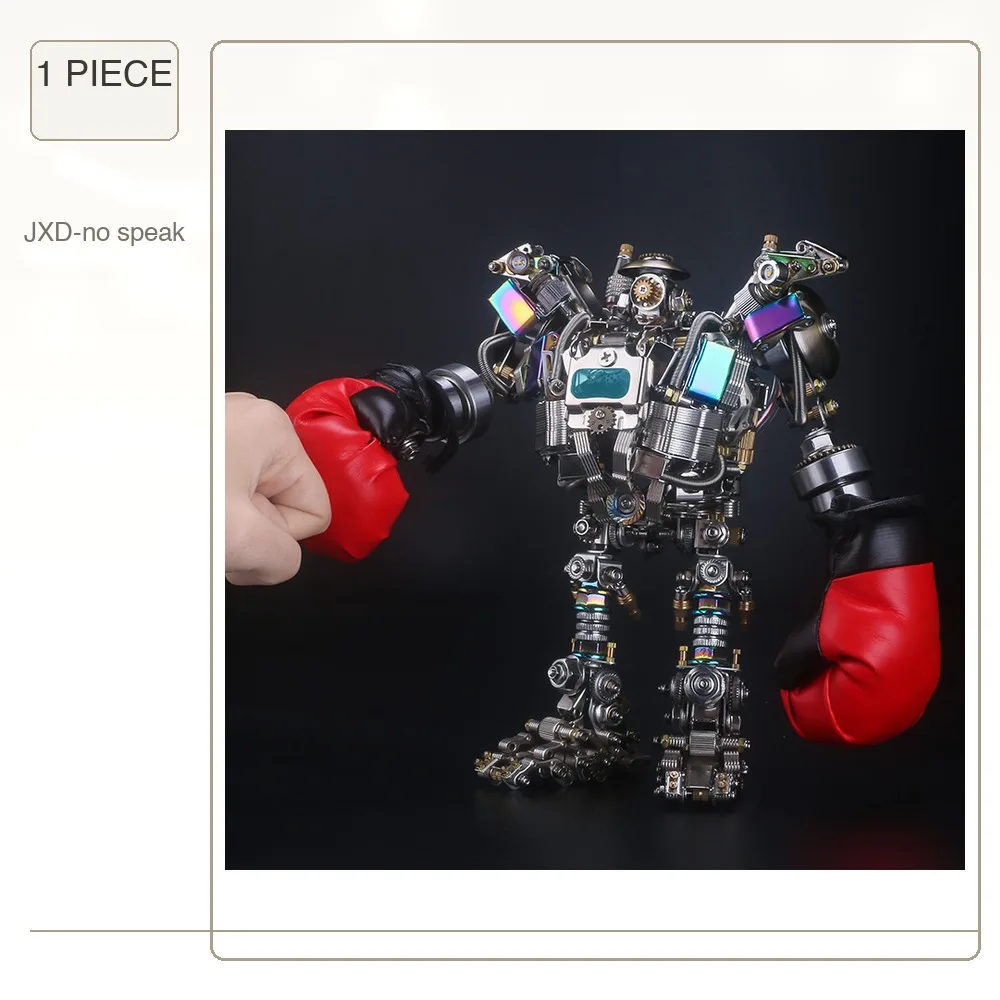 880pcs 3D DIY precision destroy metal assembled boxer model tide play hand-made New Year Gift for boys high-end ornaments
