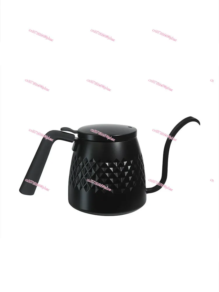 Coffee Pot Set Household Small Ear-hanging Thin Mouth Pot Stainless Steel Office Portable Hand-brewed Coffee Pot