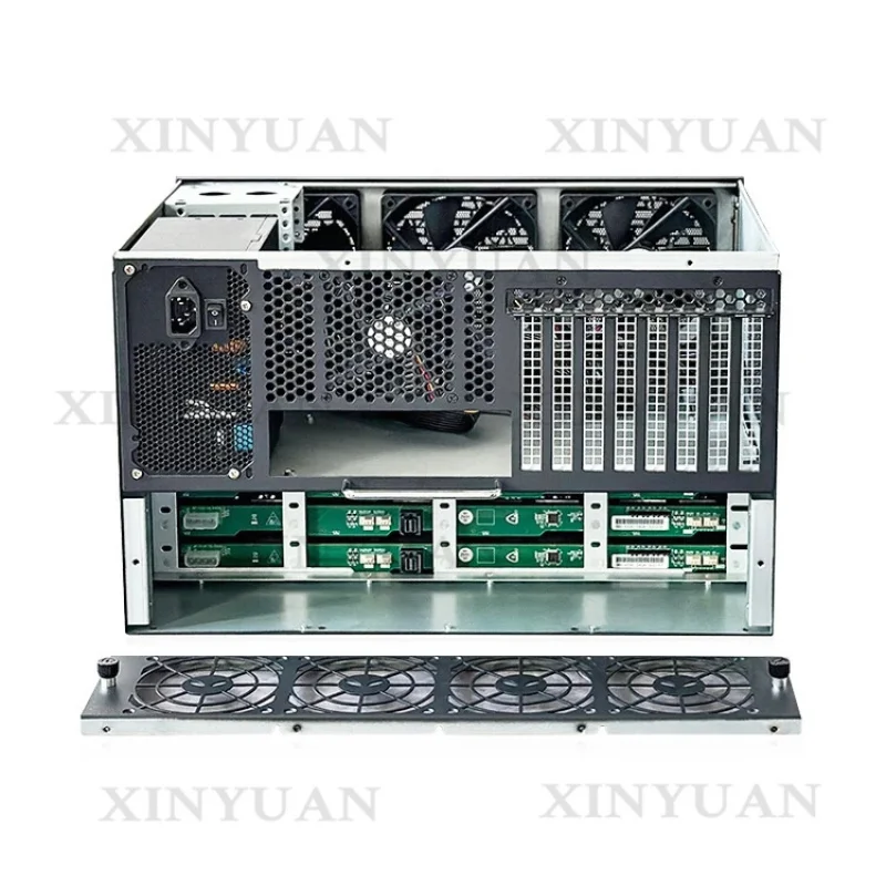 12-Bay NAS Storage Server Chassis 12S4-1 – 4U/6U Rack-mounted, GPU & AI Internet Cores Supported Server Unit