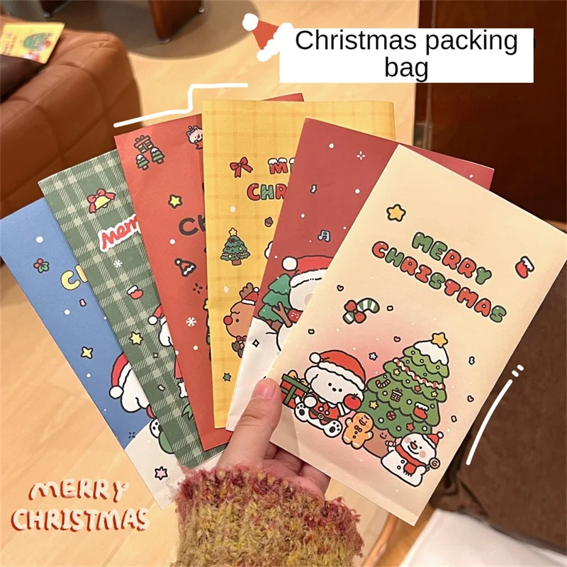 1~4PCS Packing Bag Simple And Stylish Large Capacity Durable Convenient Christmas Gift Cartoon Packing Bag Reusable
