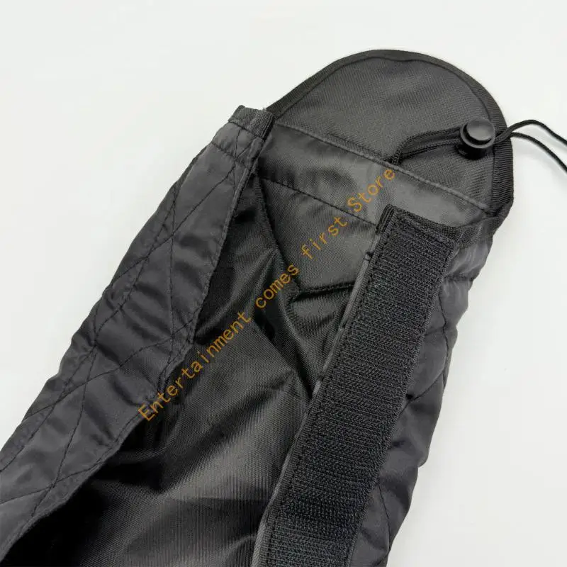 Horse Tail Protector for Stable Care and Transport Prep, Black Equine Tail Bag with Elastic Opening, Full Length Wrap Cover for