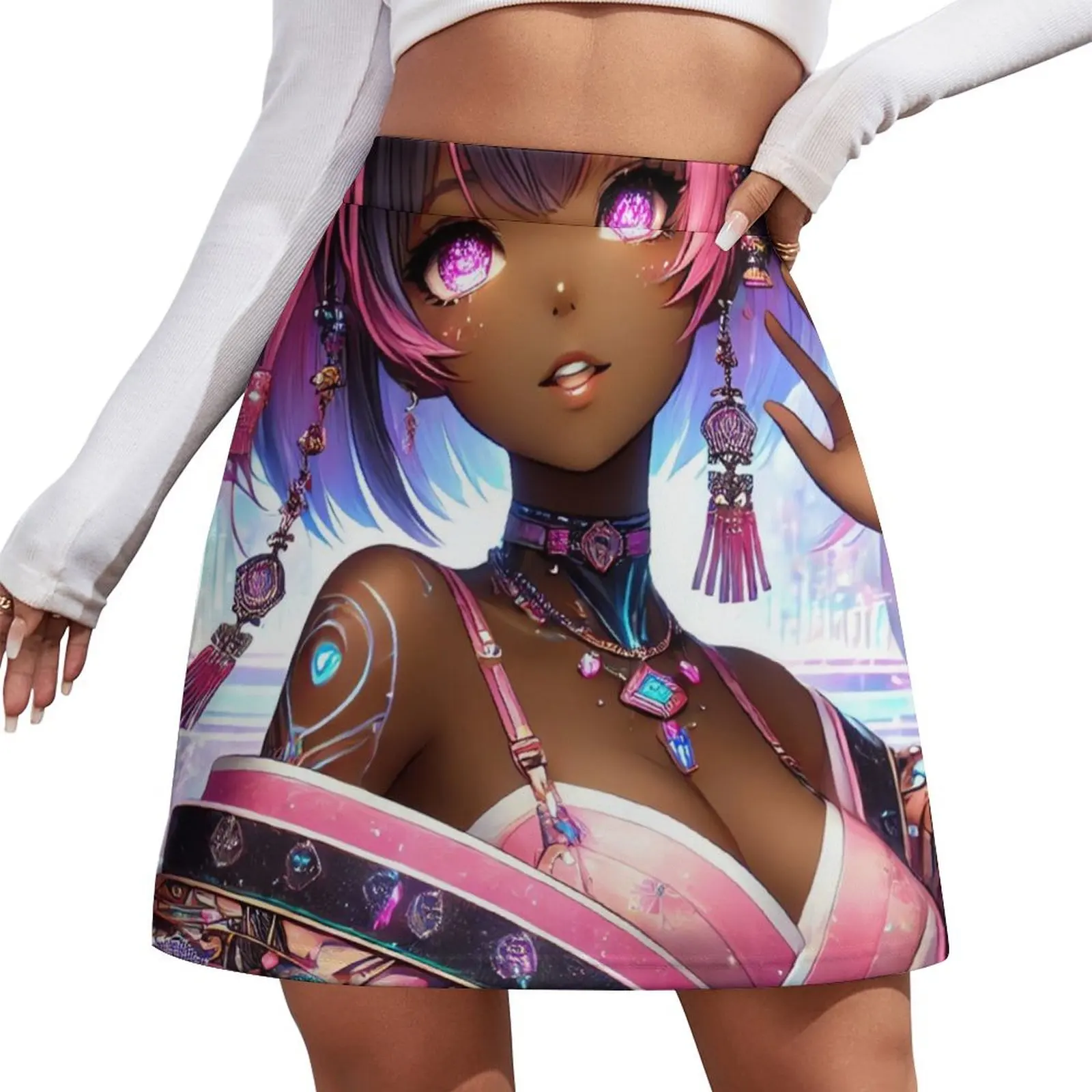 

The Rose Whisper Mini Skirt skirt skirt chic and elegant woman korean clothes ladies