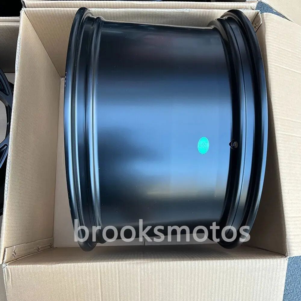 Cerchioni RUOTE NERE SATIN FORGATO DA 22" PER PORSCHE PANAMERA 2010-2016 970 22X9.5/11