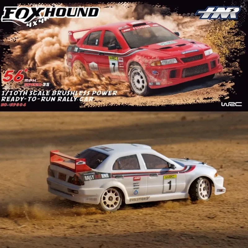 HNR H9804 FOXHOUND 1/10 Brushless 4WD RC Racing Drift Vehicle 90KM/H+ High-Speed Performance, Dominate the Track/Drift!