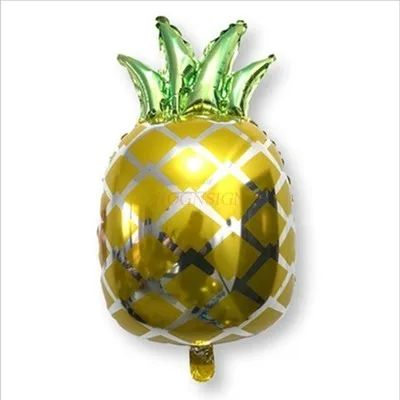 Children's Birthday Theme Party Decoration Balloon Kindergarten Dragon Boat Festival Decoration Supplies Fruit Pineapple Balloon