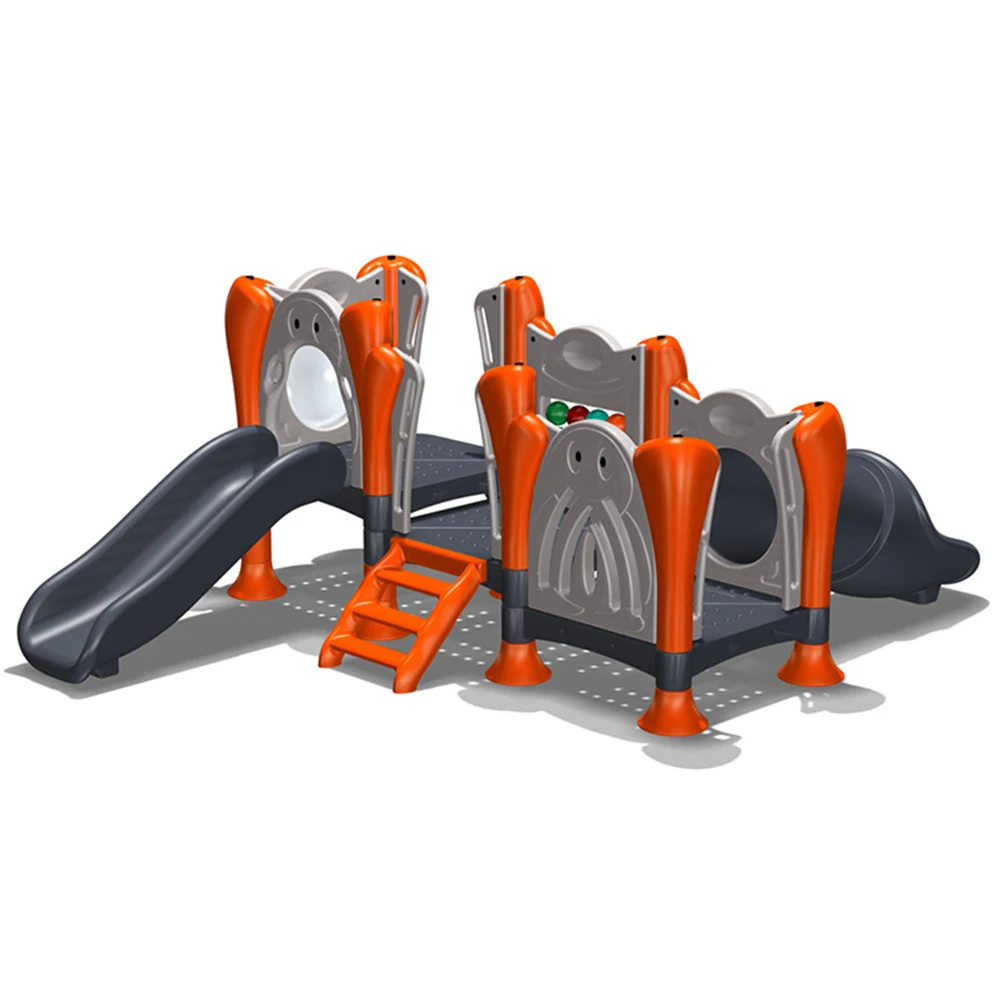 

Children's Outdoor Play Equipment Amusement Park Facilities Kids Play Zone With Slide