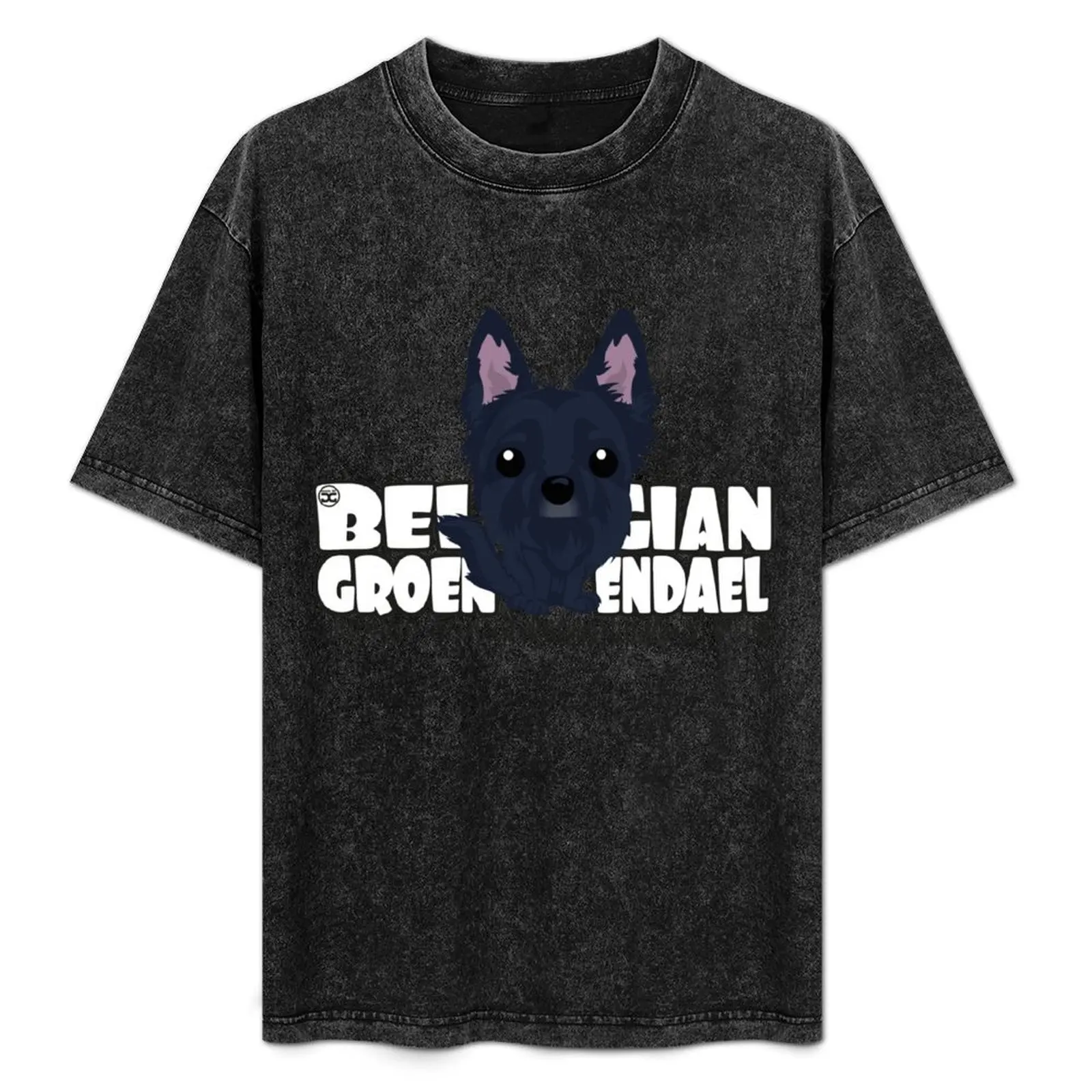 Belgian Groenendael - Camiseta DGBigHead, camiseta deportiva de verano de secado rápido