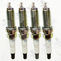 4PCS Dual Laser Iridium Spark Plug DILZKAR7C11S 90137 for Honda Fit HR-V 1.5L JAZZ 1.3L DXE22HCR11S VFXEHC22G 12290-5R0003