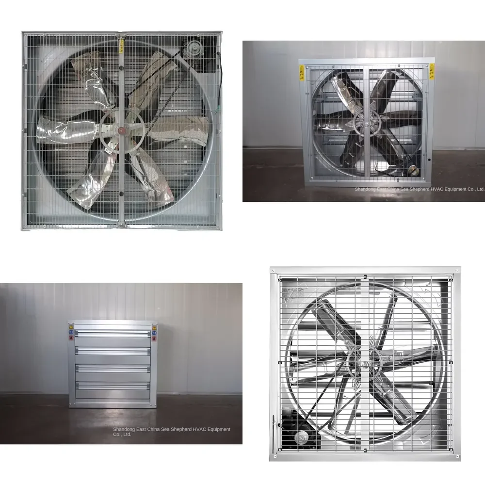 

304 Stainless Steel Ball Bearing Electric Wall-Mounted Axial Industrial Exhaust Fan OEM/ODM Support Workshop Farm Ventilation